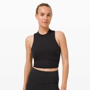 Lululemon Everlux and Mesh Cropped Tank
